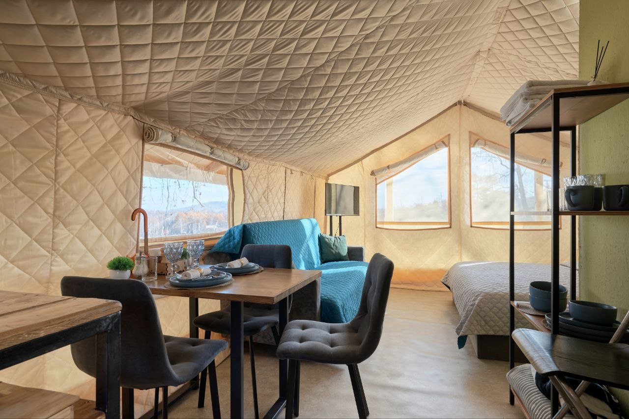 Бунгало (Сафари хаус), Глэмпинг Наедине