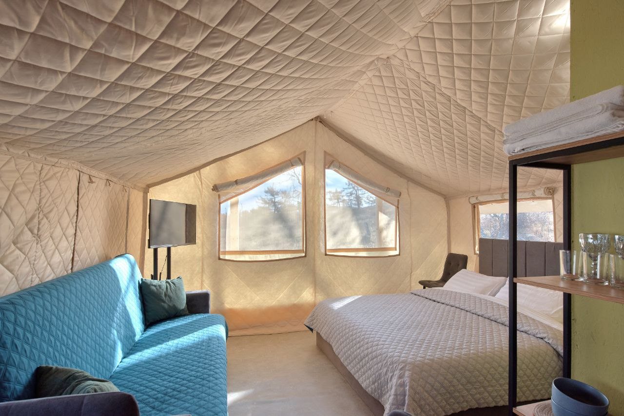 Бунгало (Сафари хаус), Глэмпинг Наедине