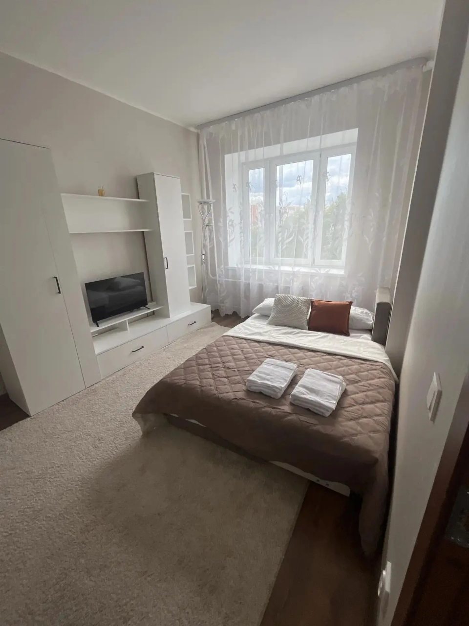 Двухместный (Просторная 1 ком.кв.), Апартаменты ApartsLounge на ул. Дружбы