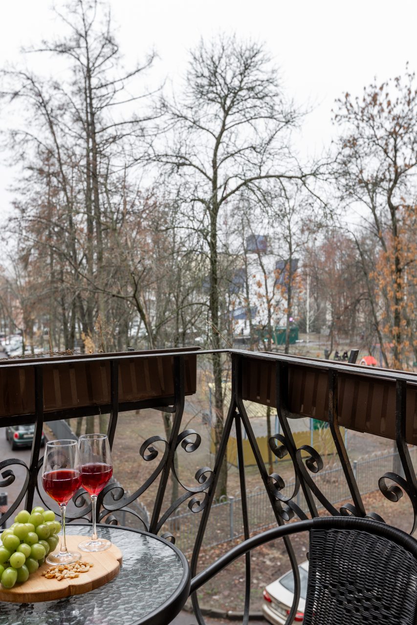 вид с балкона