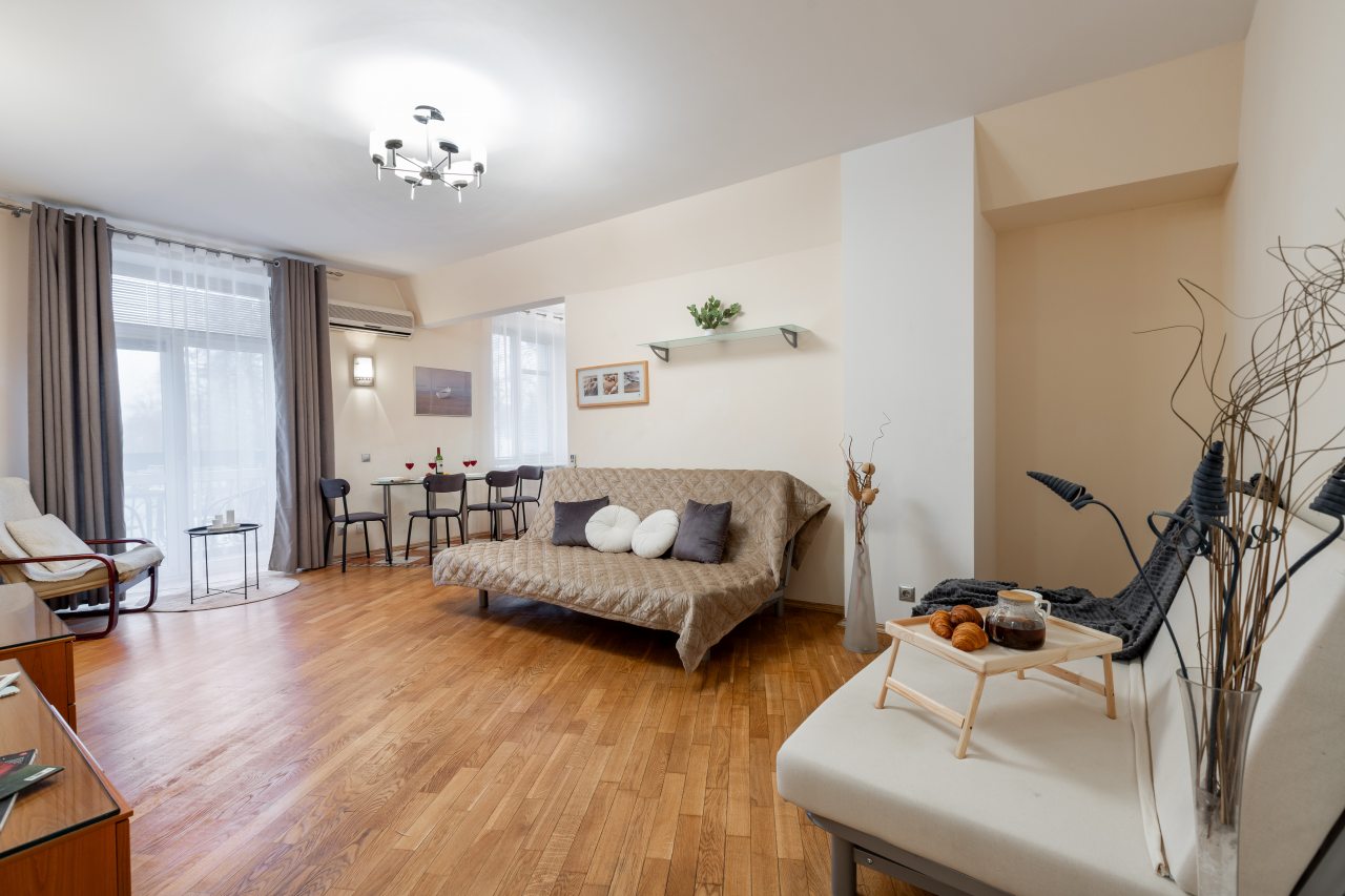 Просторная гостиная