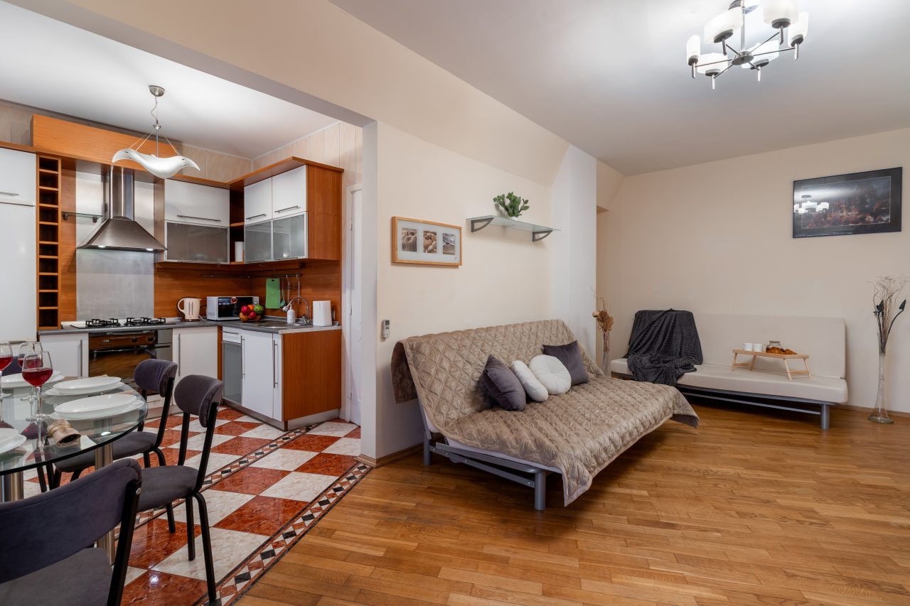 Просторная гостиная