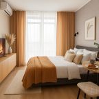 Двухместный (Квартира студия на 15 этаже), Апартаменты ТрастDom