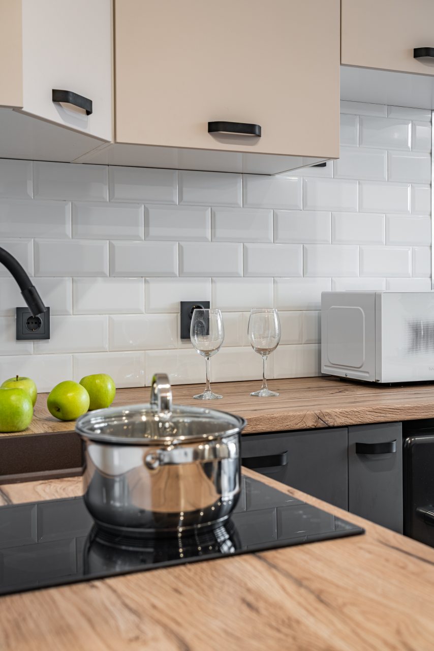 Кухня в каждом номере, Апартаменты ТрастDom