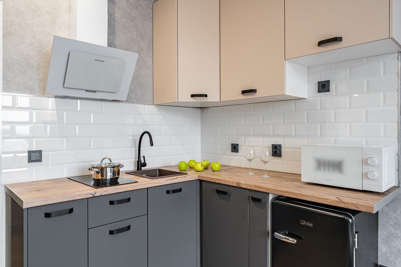 Кухня для приготовления пищи, Апартаменты ТрастDom