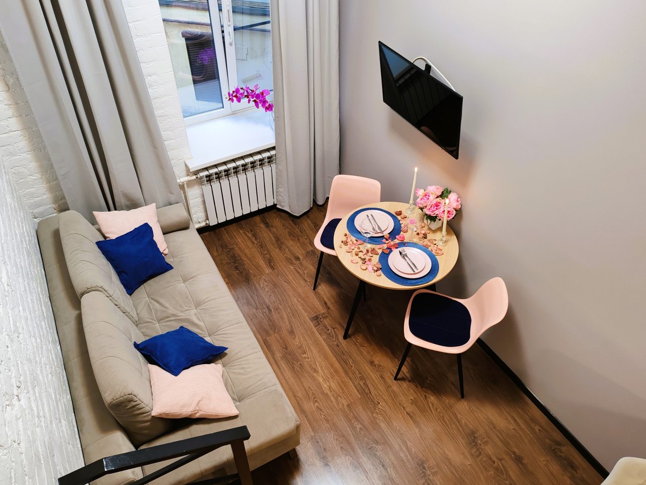 Жильё полностью ваше, Апартаменты Стильная студия на Достоевского