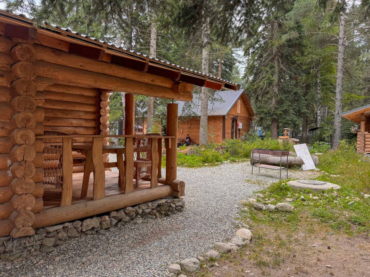 Студио (Шале-студия (с раскладным диваном)), База отдыха НАИР Архыз