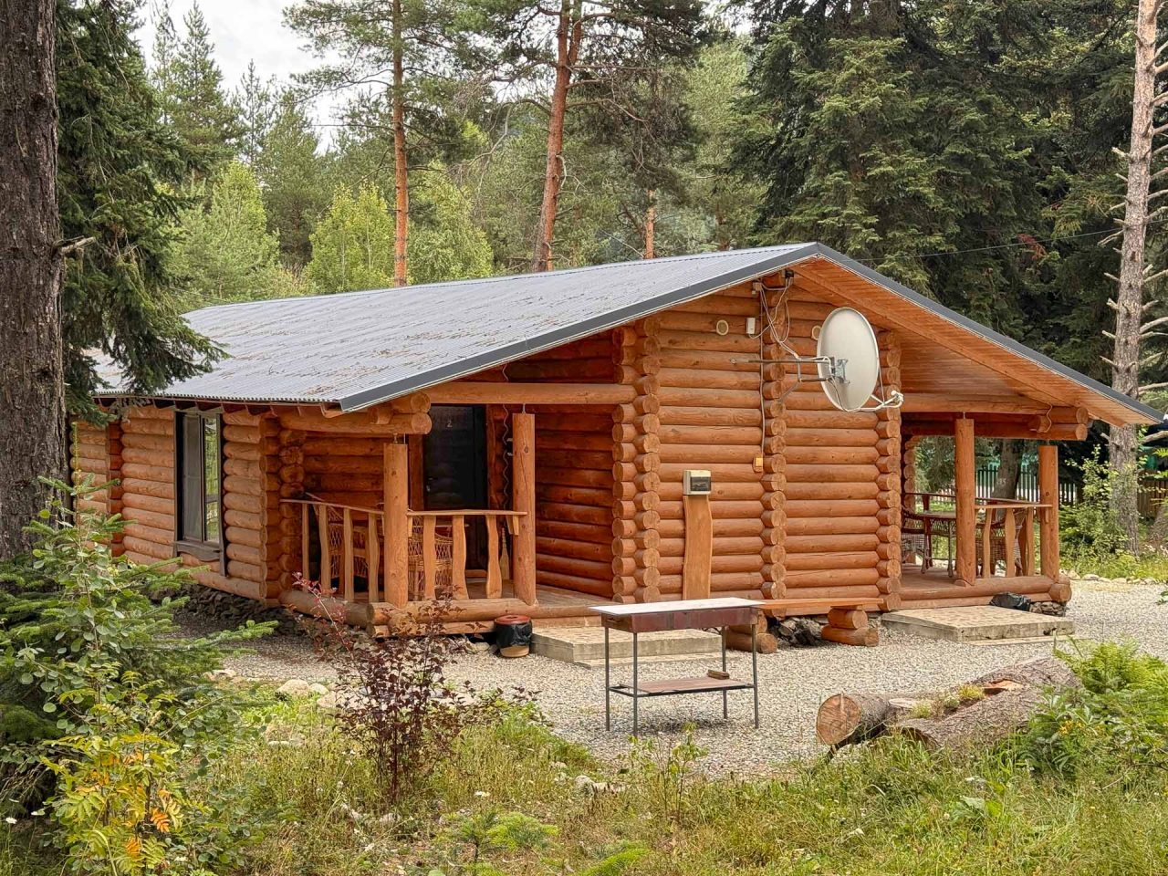 Студио (Шале-студия (с раскладным диваном)), База отдыха НАИР Архыз