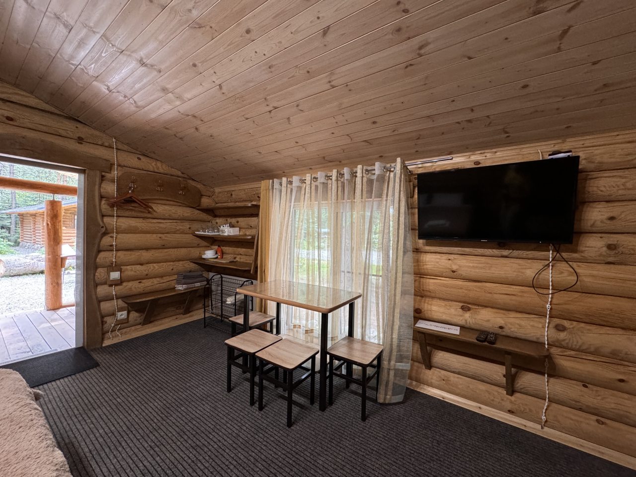 Студио (Шале-студия (с раскладным диваном)), База отдыха НАИР Архыз