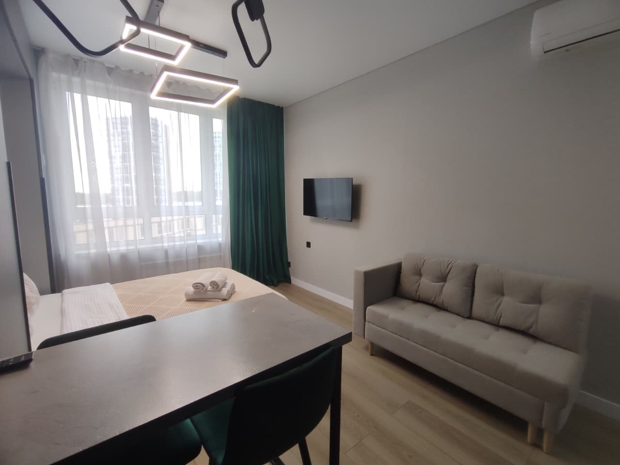 Трехместный (SNOW PEAKS), Апартаменты Home24 на улице Лобановский лес 13