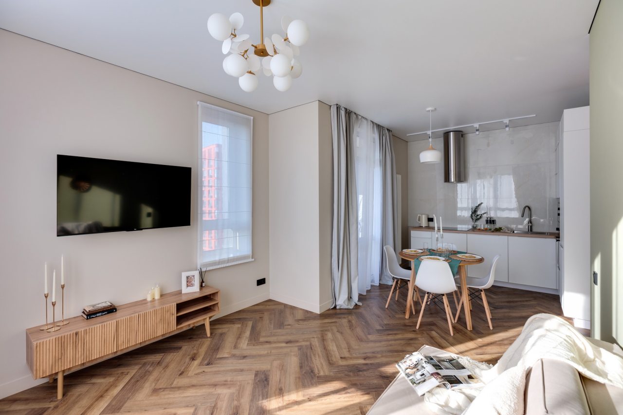 Шестиместный (Вояж), Апартаменты Home24 на улице Лобановский лес 13