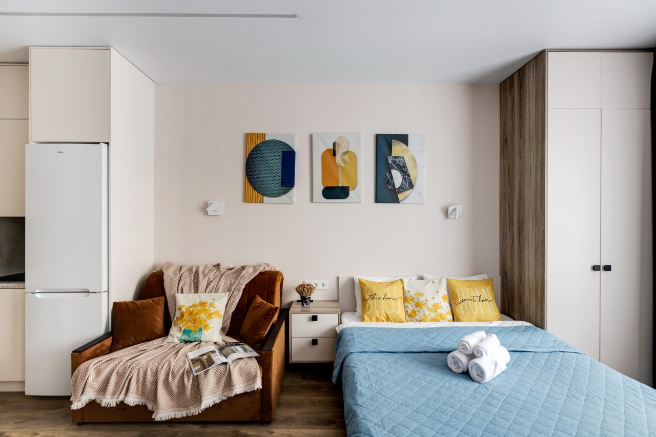 Квартира (Хомлин), Апартаменты Home24 на улице Лобановский лес 11