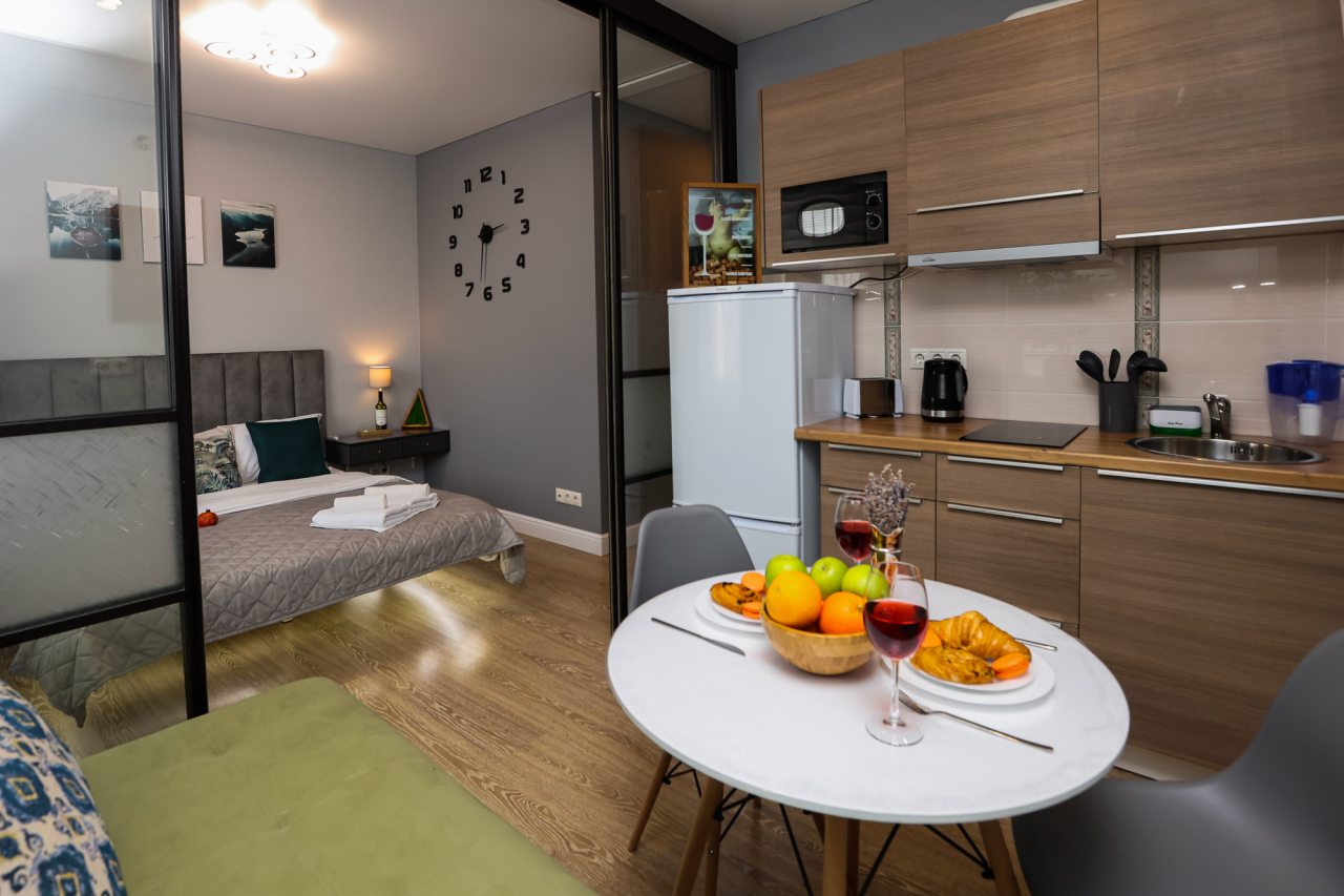 Квартира (Скандинавия), Апартаменты Home24 на улице Фитаревская 17