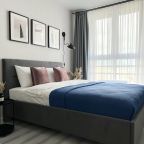 Двухместный (Квартира в центре с видом на город в новом ЖК), Апартаменты Fox Homes - Однокомнатная квартира на Соколова