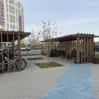 Люкс (Апартамент "Золотой песок", форма дома напоминает очертания бриллианта), Апартаменты Золотой песок на Монтажников 36