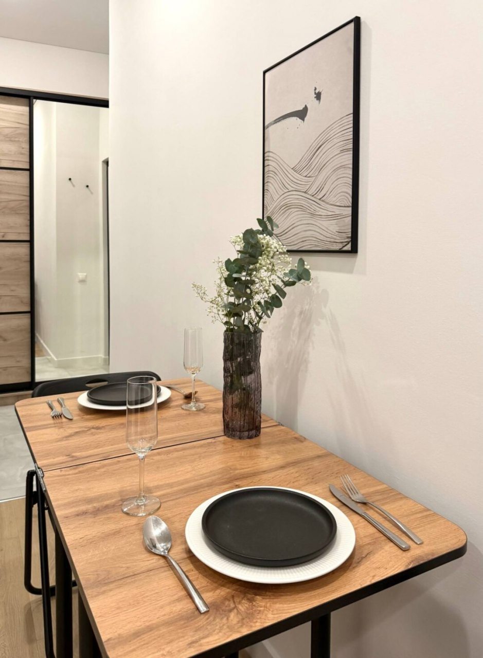 Двухместный (Апартаменты Happy People в ЖК Видный Город на 2 гостей), Апартаменты Happy People на бульвара Мстислава Ростроповича 3к2