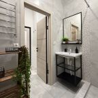 Двухместный (Апартаменты Happy People в ЖК Видный Город на 2 гостей), Апартаменты Happy People на бульвара Мстислава Ростроповича 3к2