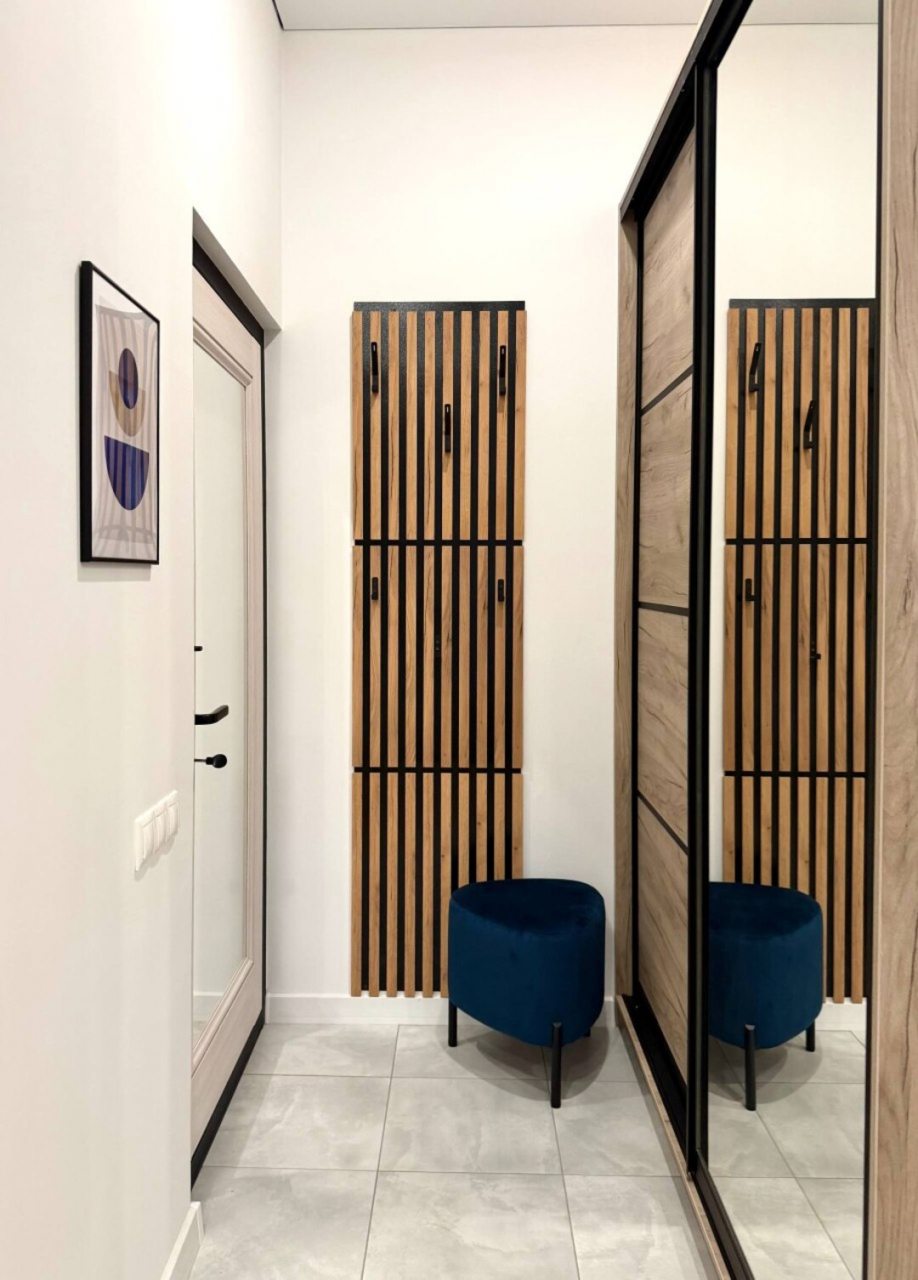 Апартаменты (Светлая студия в ЖК Видный город), Апартаменты Happy People на бульвара Мстислава Ростроповича 3к2