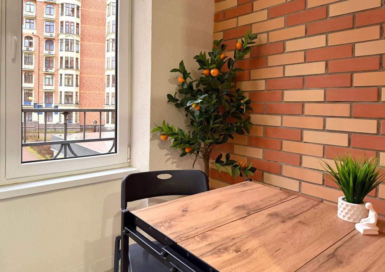 Апартаменты (Светлая студия в ЖК Видный город), Апартаменты Happy People на бульвара Мстислава Ростроповича 3к2