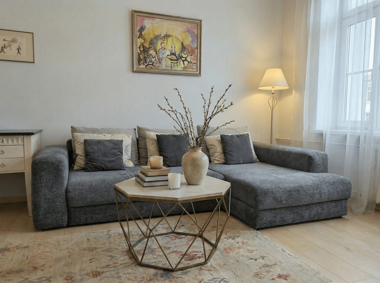 Люкс, Апартаменты Двухкомнатные на Садовой-Кудринской 28-30