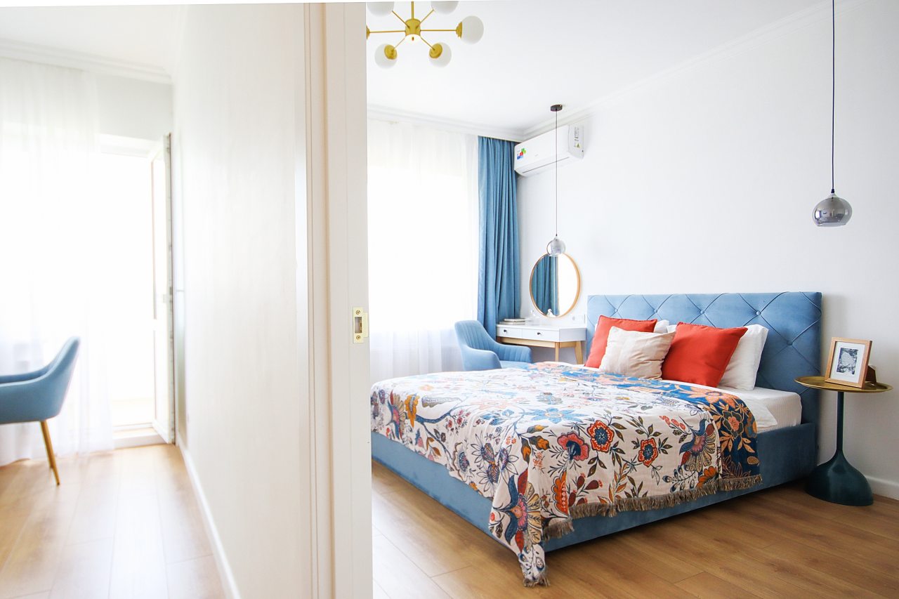 Трёхместный и более (Синяя), Апартаменты У парка