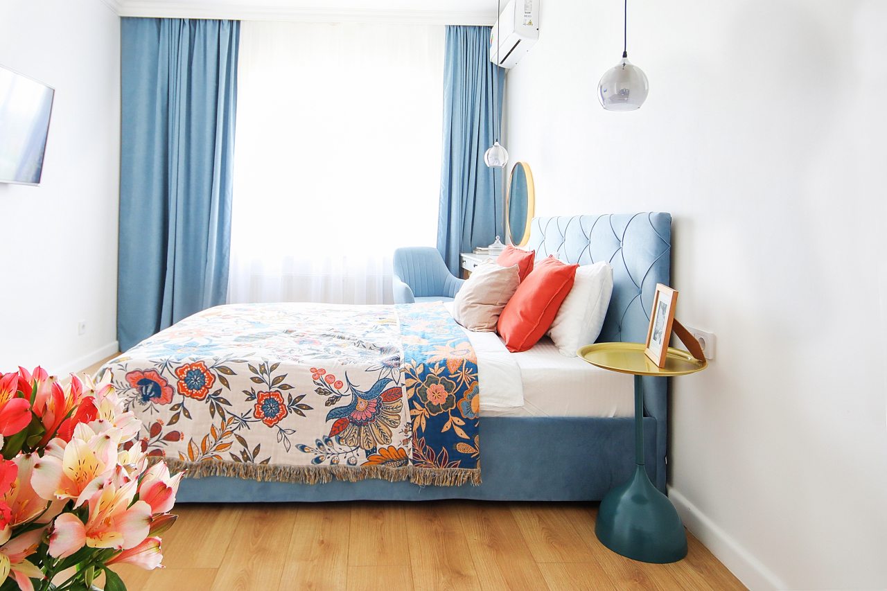 Трёхместный и более (Синяя), Апартаменты У парка