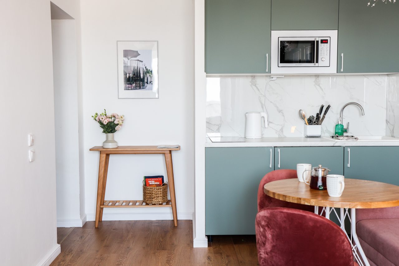 Трёхместный и более (Студия), Апартаменты У парка