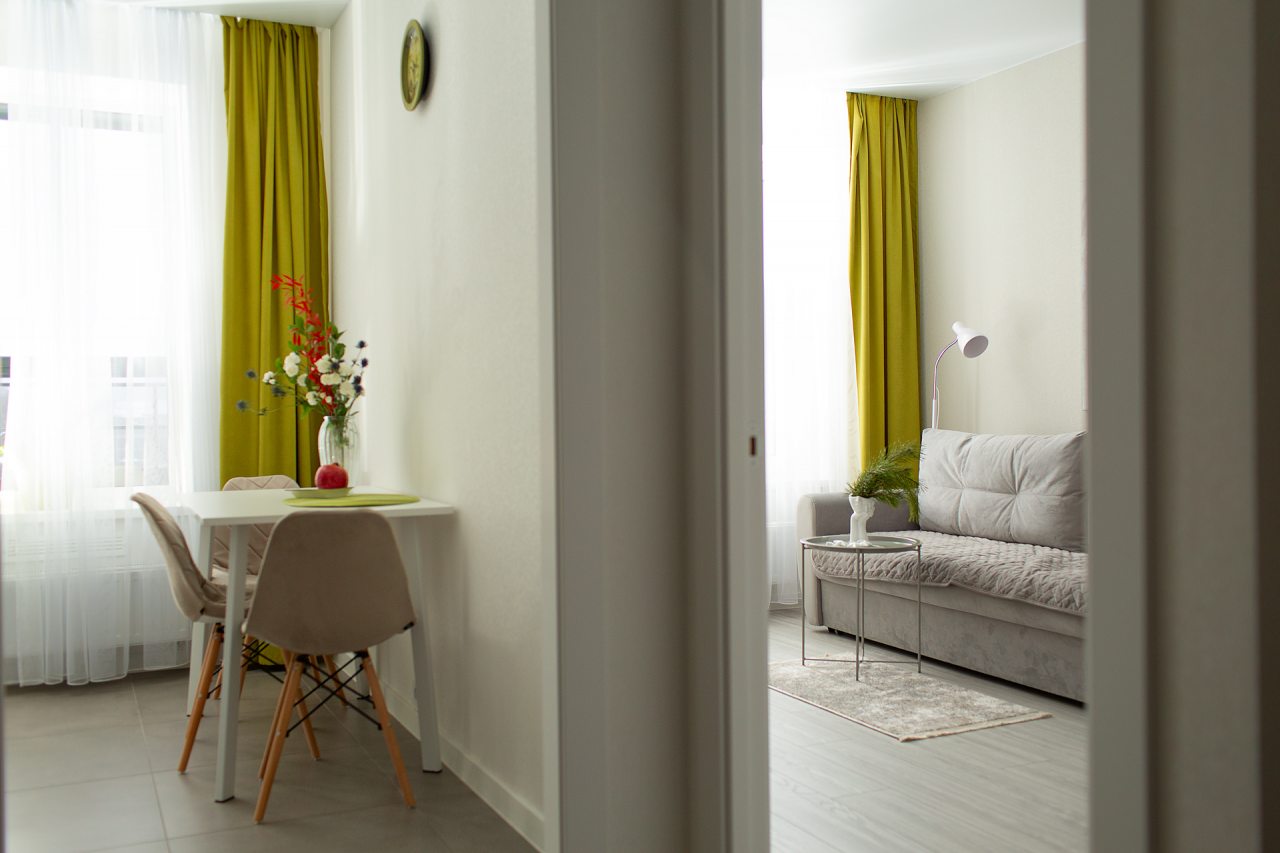 Апартаменты (В новом ЖК Зарядное), Апартаменты На улице 4-й Пятилетки 82