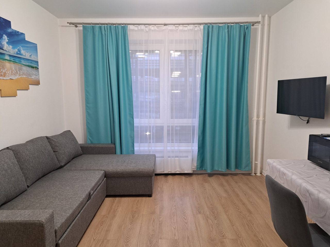 Двухместный (Квартира-студия для комфортного отдыха), Апартаменты Уютные на Березовой 4