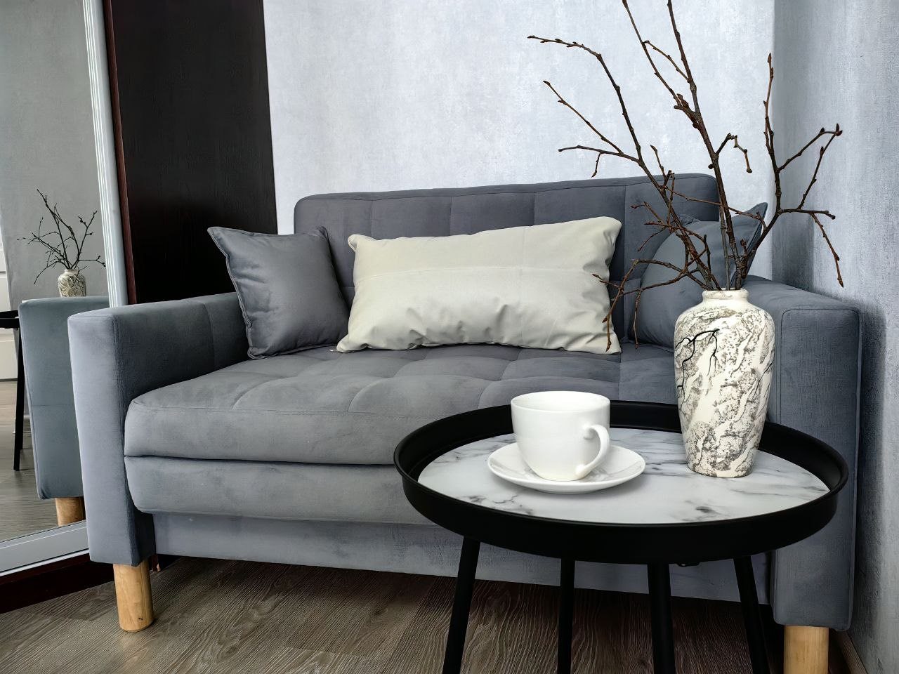 Удобный раскладной диван