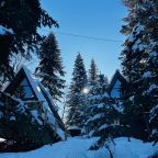 Коттедж (А-фрейм 1), Кемпинг Счастливый лось