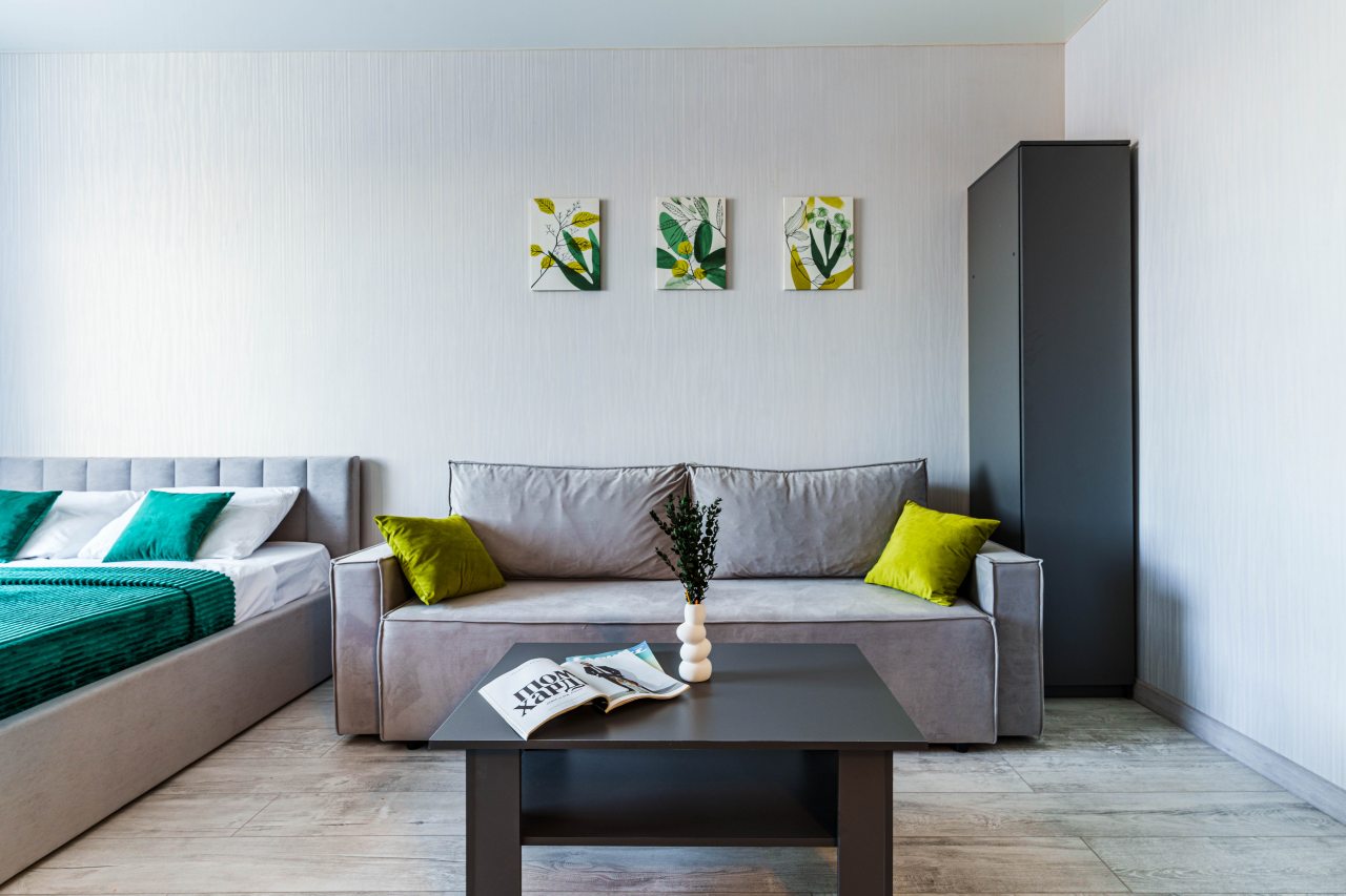 Трёхместный и более (Апартаменты В Минуте От Парка Галицкого), Апартаменты Уютные в минуте от парка Галицкого