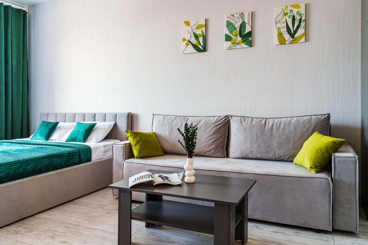 Трёхместный и более (Апартаменты В Минуте От Парка Галицкого), Апартаменты Уютные в минуте от парка Галицкого