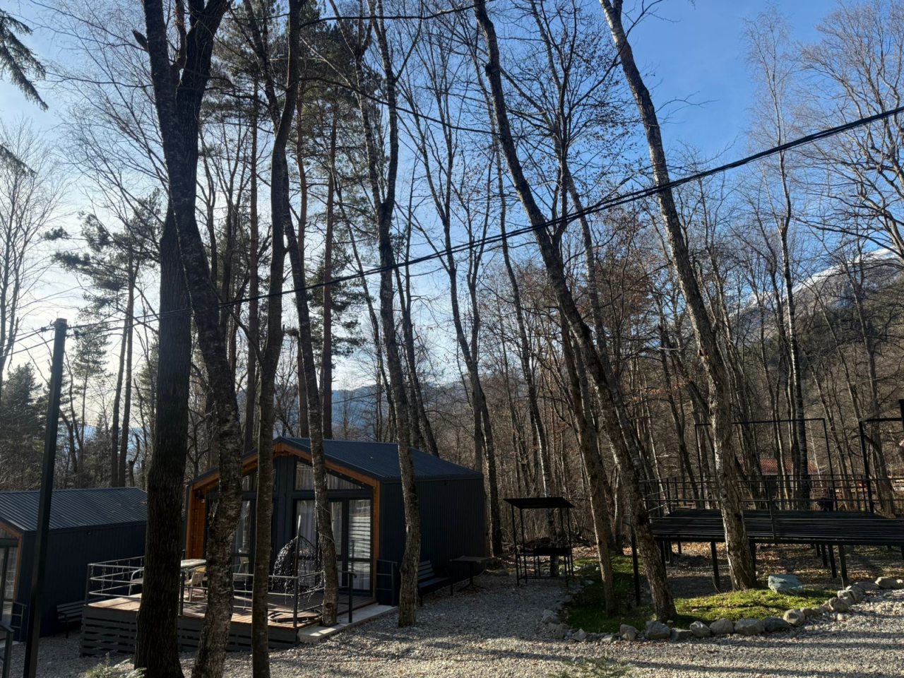 Объект находится в лесу, База отдыха Шёпот Леса