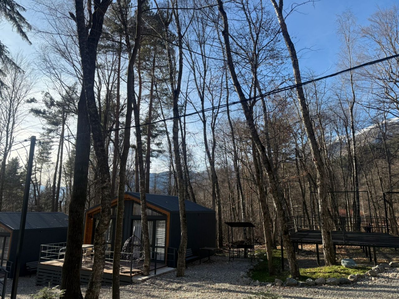 Объект находится в лесу, База отдыха Шёпот Леса