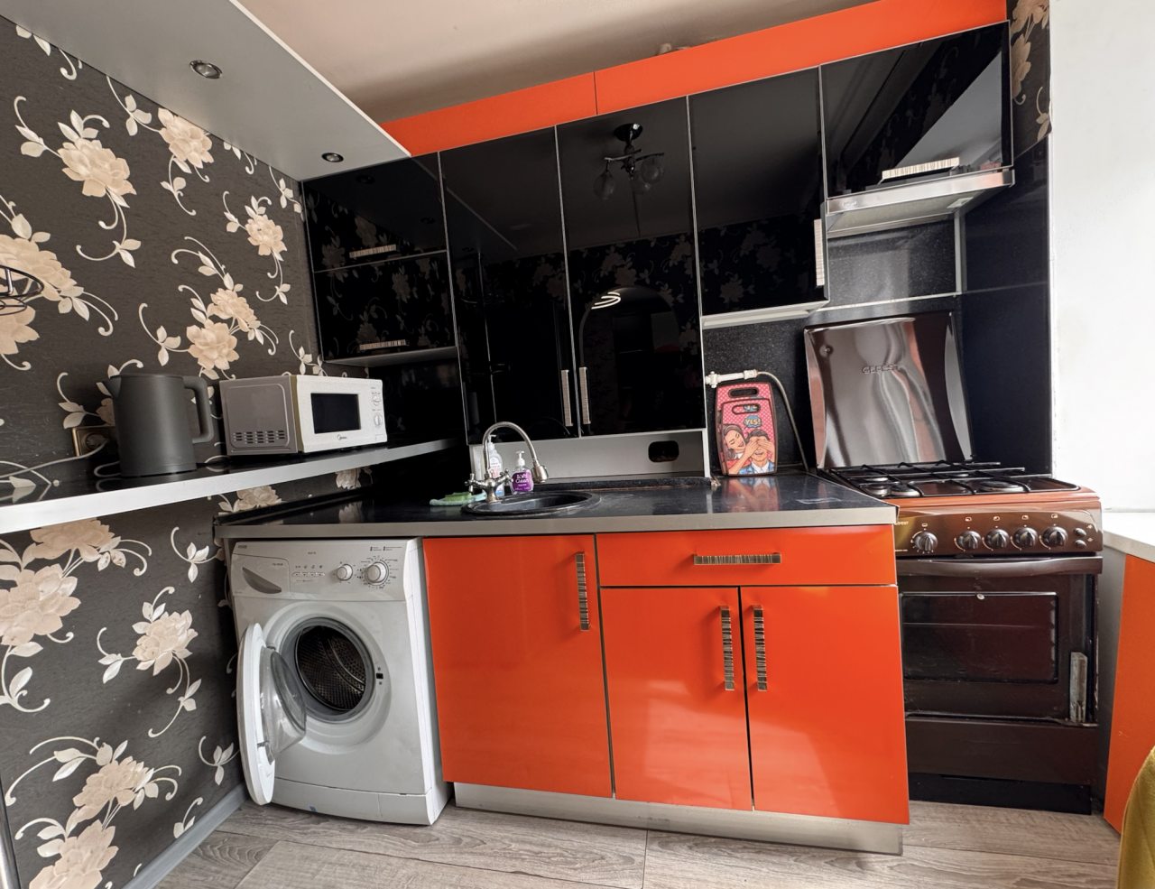 Двухместный, Апартаменты Около ж/д вокзала на проспекте Славы 7б