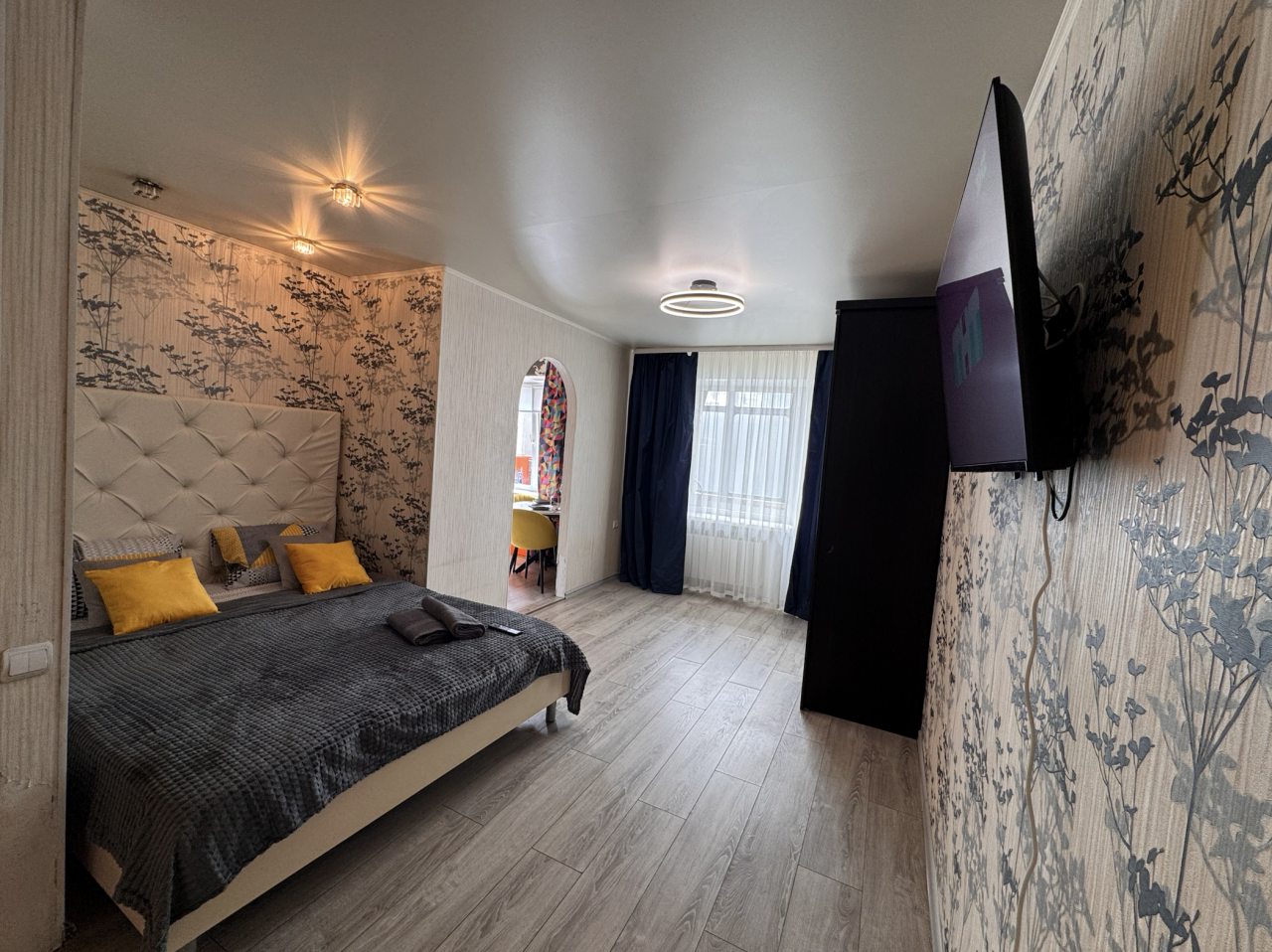 Двухместный, Апартаменты Около ж/д вокзала на проспекте Славы 7б