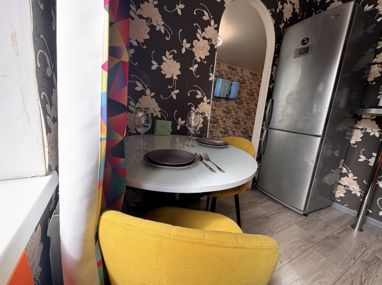 Двухместный, Апартаменты Около ж/д вокзала на проспекте Славы 7б