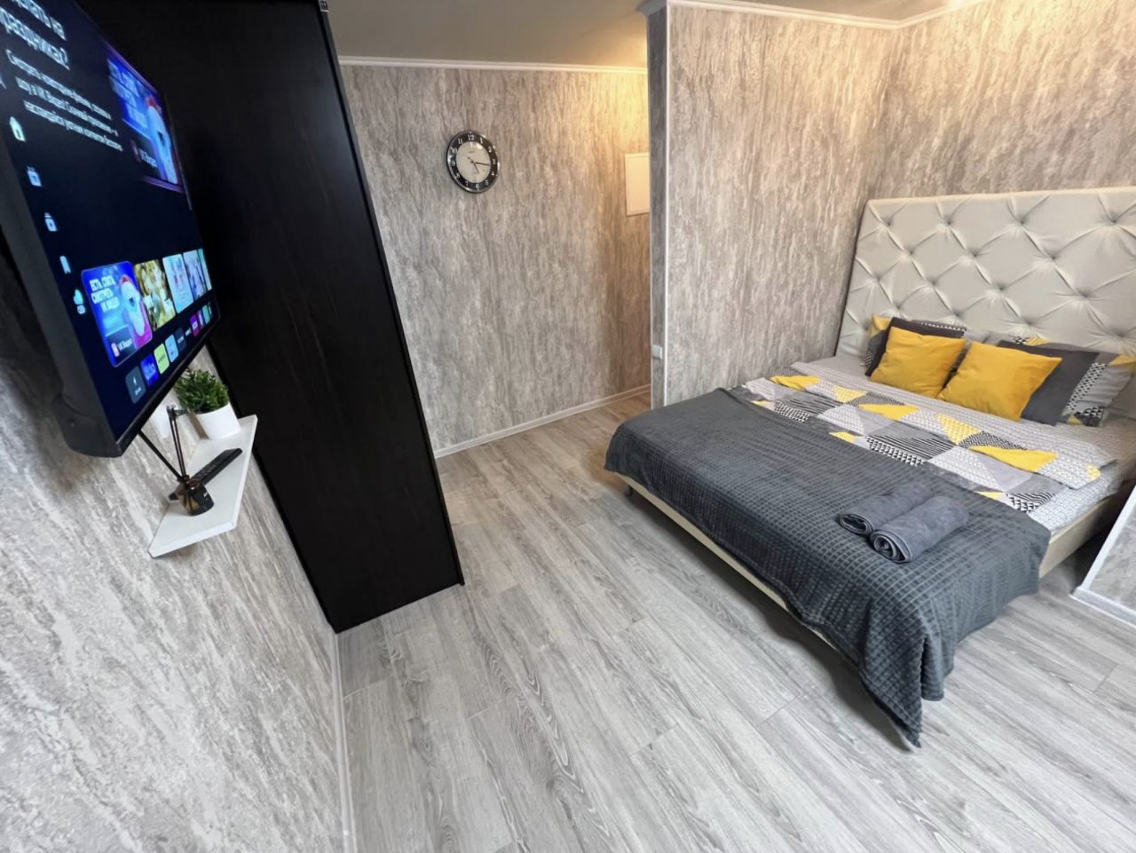 Двухместный, Апартаменты Около ж/д вокзала на проспекте Славы 7б