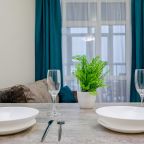 Возможность самостоятельного приготовления пищи, Апартаменты Уютная евро 2-комнатные у Планеты