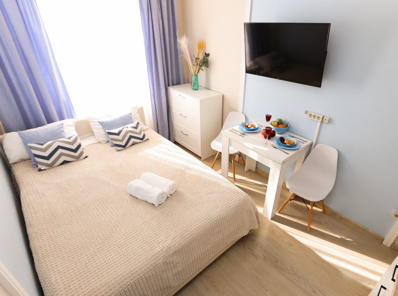 Двухместный (AQUAMARINE), Апартаменты Home24 у метро Беляево