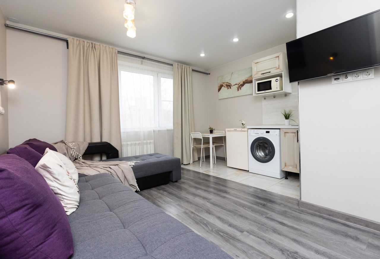 Трёхместный и более (Милк шейк), Апартаменты Home24 на Верхне-Пролетарской 7