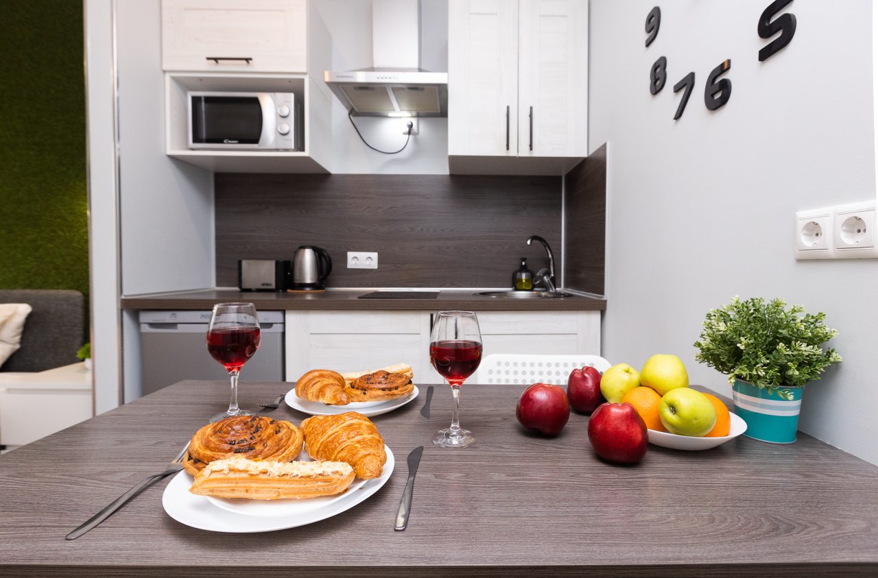 Двухместный (Грин Грасс), Апартаменты Home24 на Верхне-Пролетарской 7