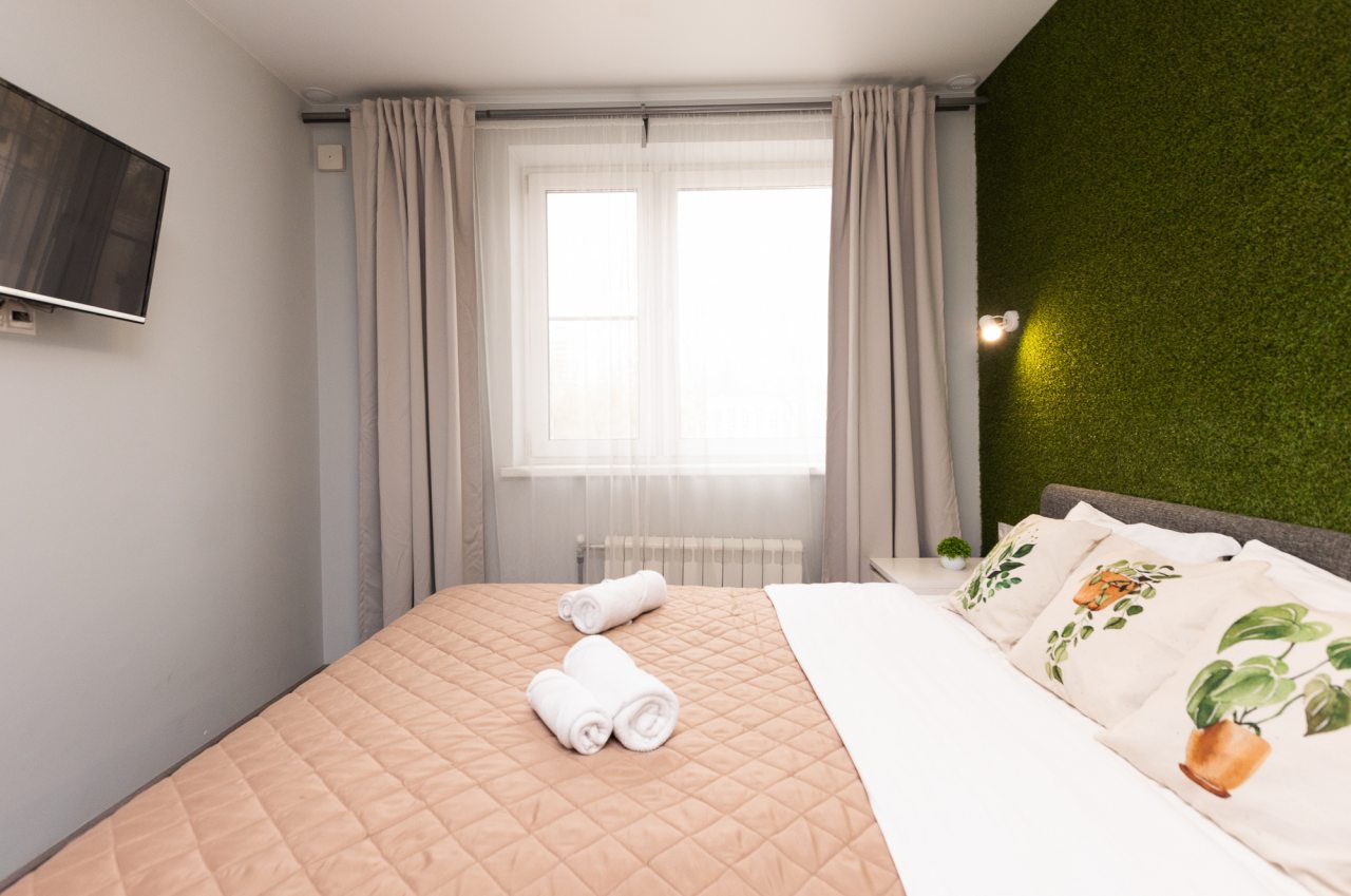 Двухместный (Грин Грасс), Апартаменты Home24 на Верхне-Пролетарской 7