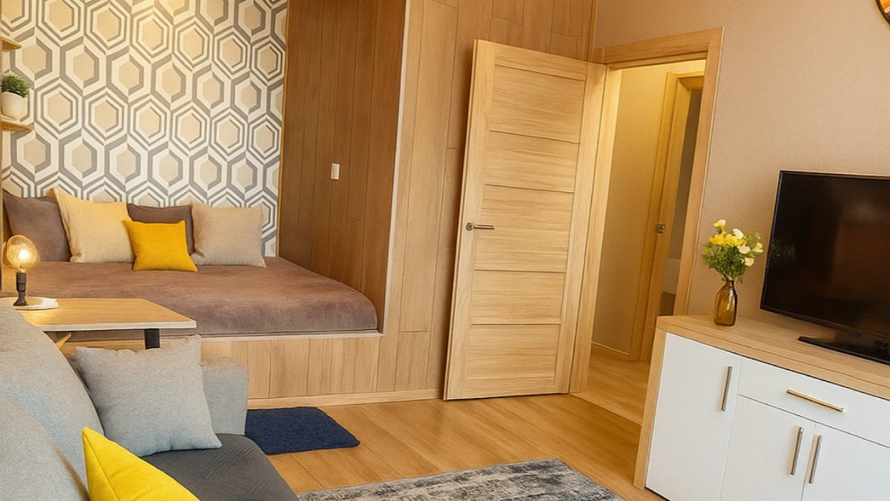 Поздний отъезд, Апартаменты SvoyLux в центре Столицы