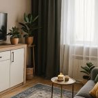 Поздний отъезд, Апартаменты SvoyLux в центре Столицы