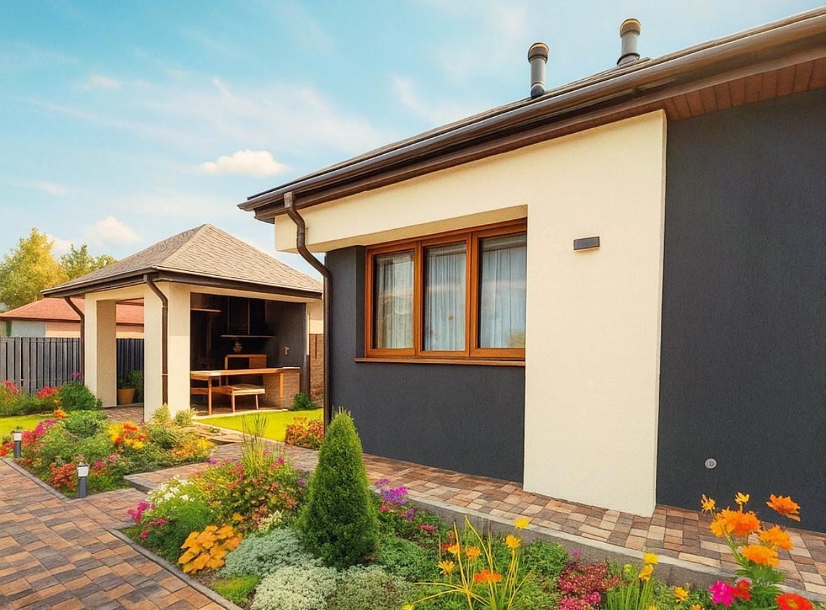 Коттедж (Загородная вилла в лесу), Загородная вилла в лесу