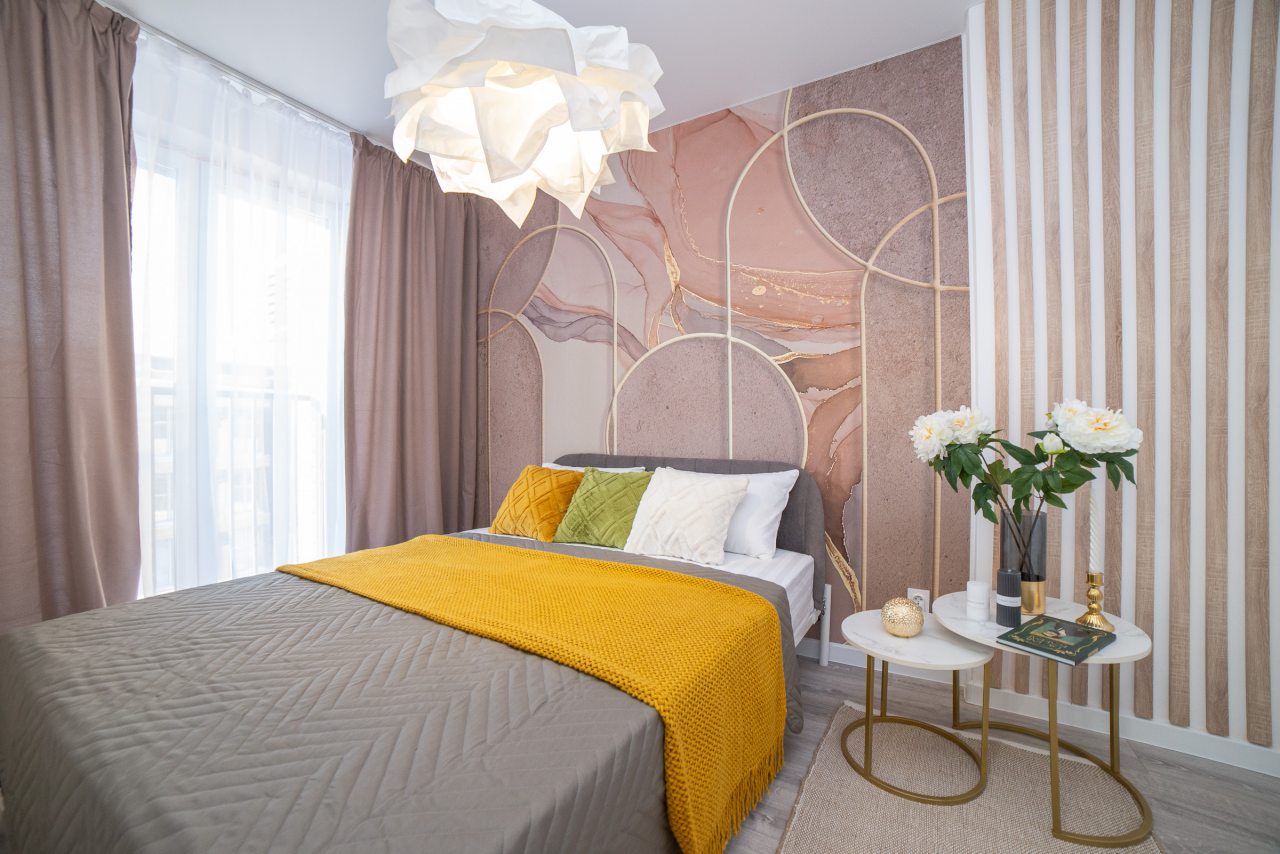 Четырехместный (Евро 2 -комнатные), Апартаменты BeGuest на Амундсена 165