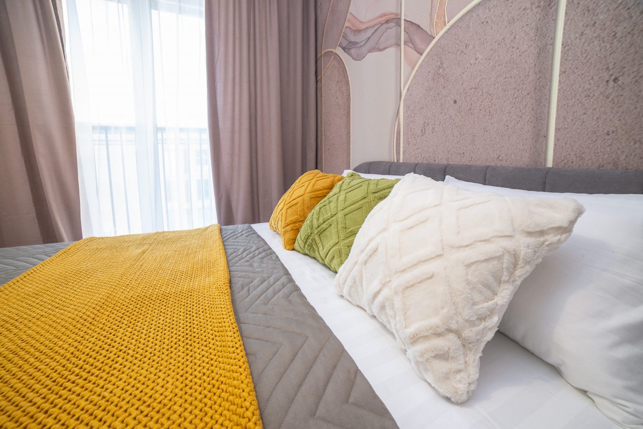 Четырехместный (Евро 2 -комнатные), Апартаменты BeGuest на Амундсена 165