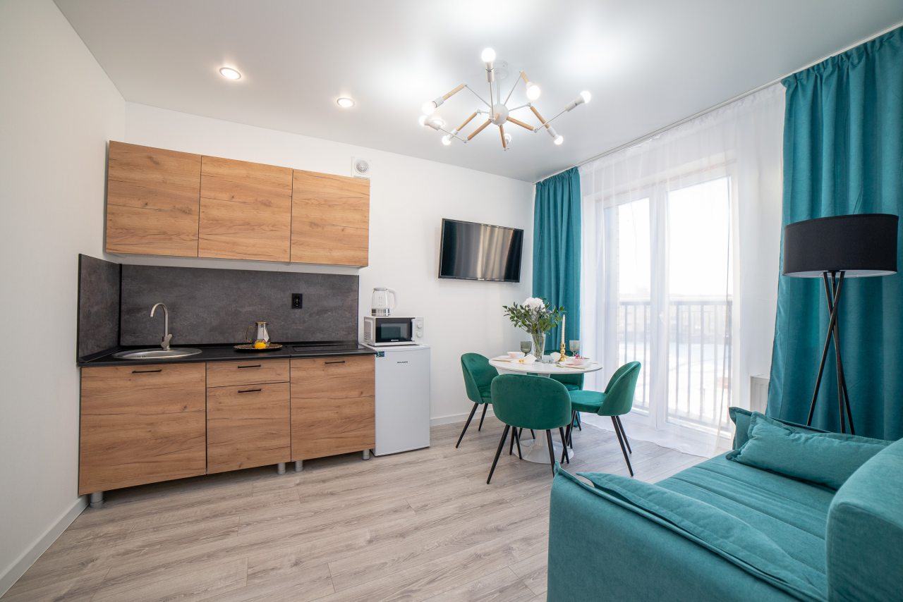 Четырехместный (Евро 2 -комнатные), Апартаменты BeGuest на Амундсена 165